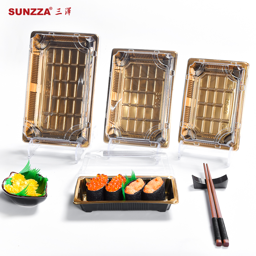 Sunzza disposable Plastic Packaging-sushi Box