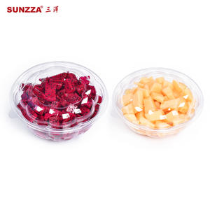 Sunzza Custom Disposable Take Out Salad Bowl 
