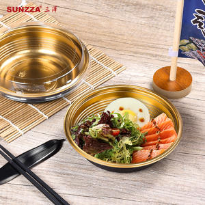 Sunzza New Arrival Gold Pp Disposable Bowl