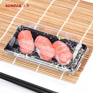 plastic sushi box exporter---Sunzza 