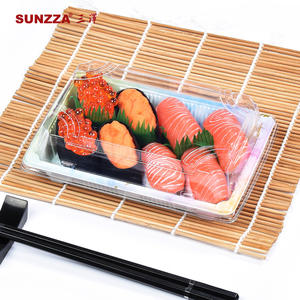 Hot sell coloful pattern disposable sushi box factories