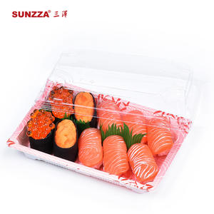 Take out disposable plastic top quality sushi box