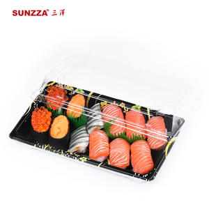 Disposable Japanese blister plastic sushi box producer