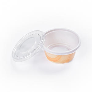 Sunzza disposable wood design fashion sauce cup