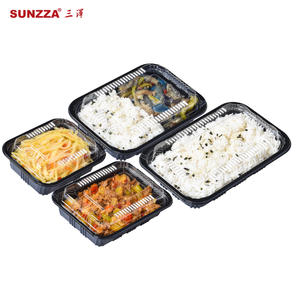 Sunzza take out disposable bento lunch box