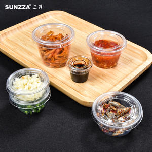 Sunzza custom high quality sauce cup for take out packaging 