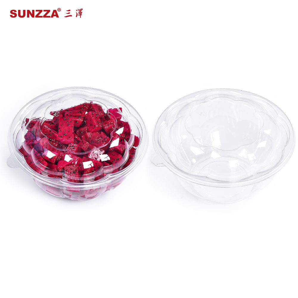 Sunzza take out packaging salad bowl disposable