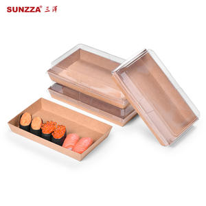 Sunzza factory supply disposable paper lunch box