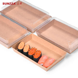 Sunzza Custom Paper Sushi Box For Take Out Packaging 
