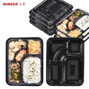 Sunzza ODM 5 Compartment Lunch Box Disposable