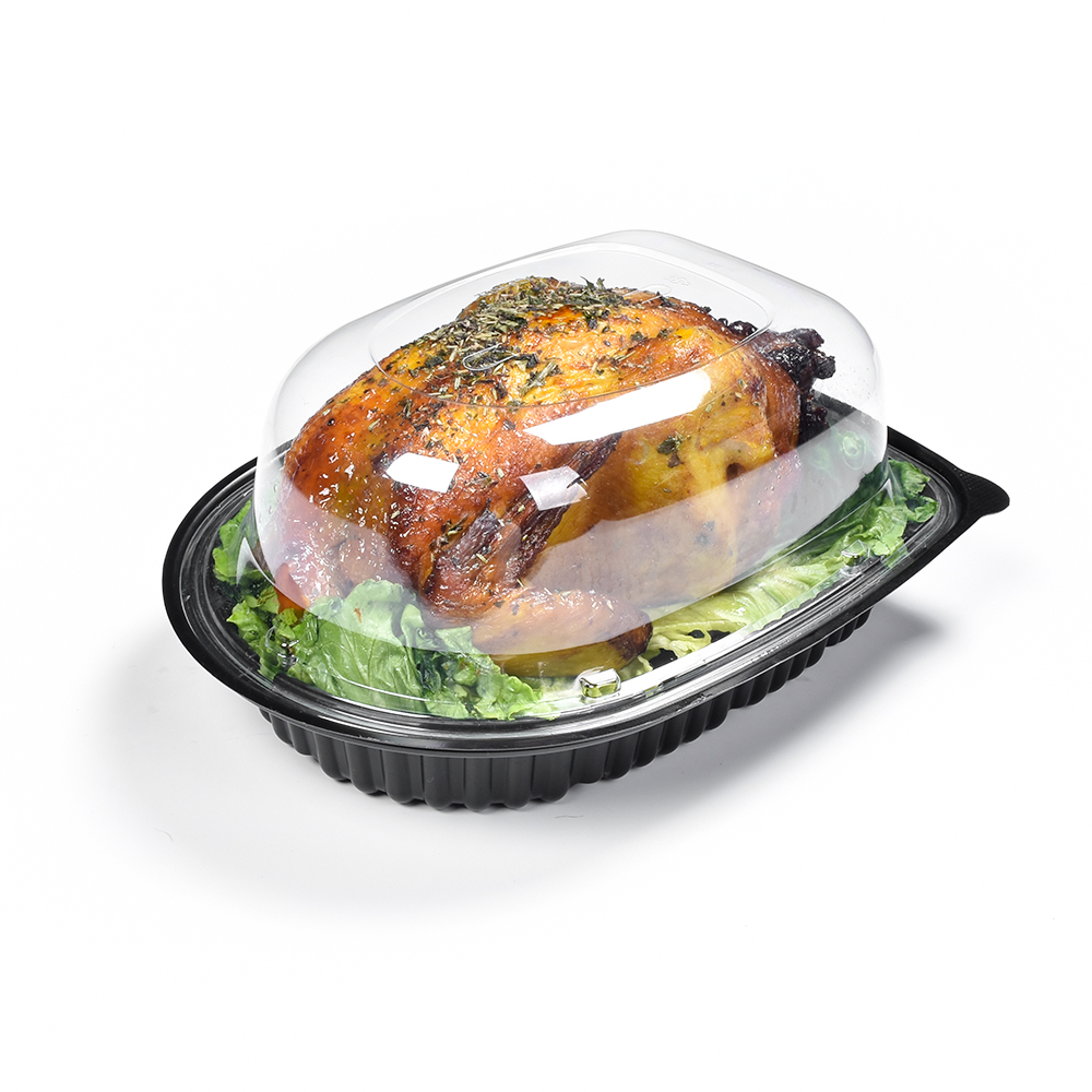 Sunzza disposable plastic box for roast chicken