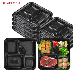Sunzza custom disposable plastic container for food