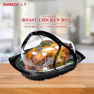 Sunzza Hot Sale Grilled Duck Disposable Plastic Box
