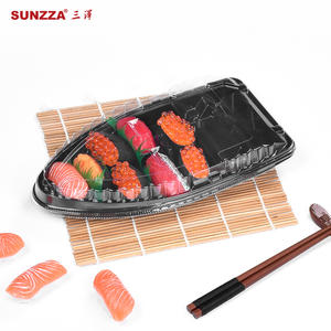 Sunzza Custom Boat Shape Party Tray Sushi