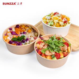 Dongguan Sunzza factory custom disposable paper bowl