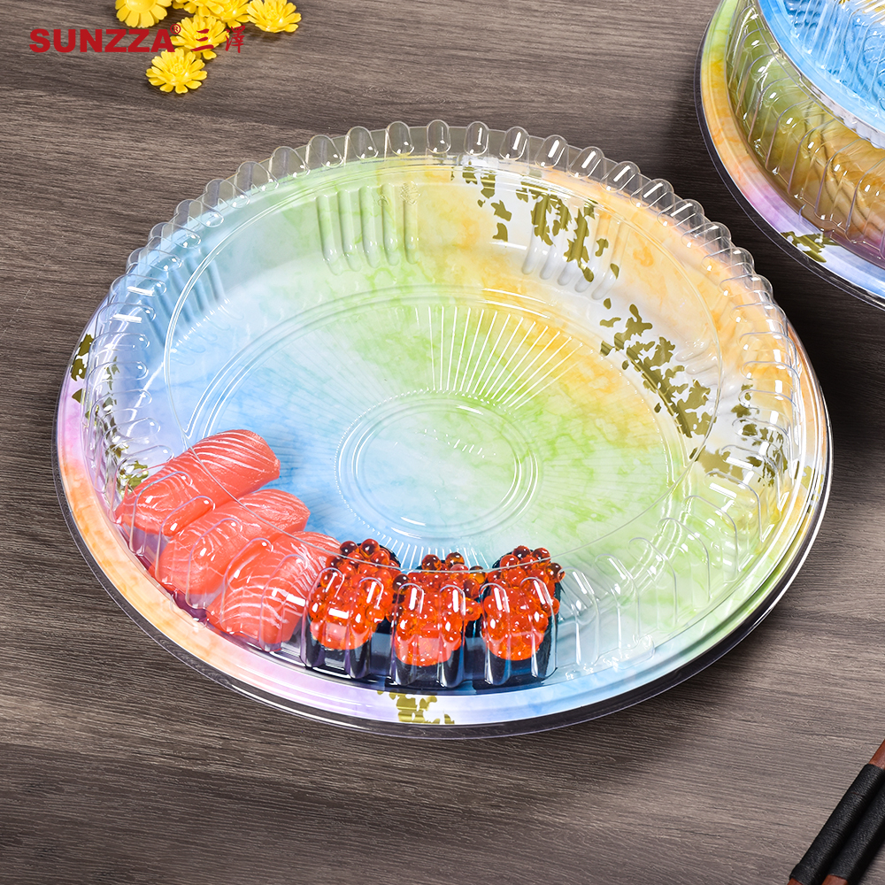Dongguan Sunzza Factory Customized Packaging Sushi Tray
