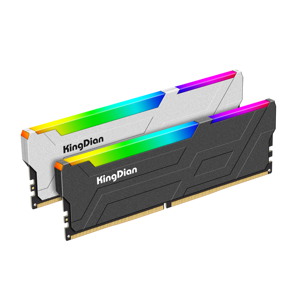 Enhance your system's performance with KingDian DDR4 Memory RGB Heat Sink Series RH42.