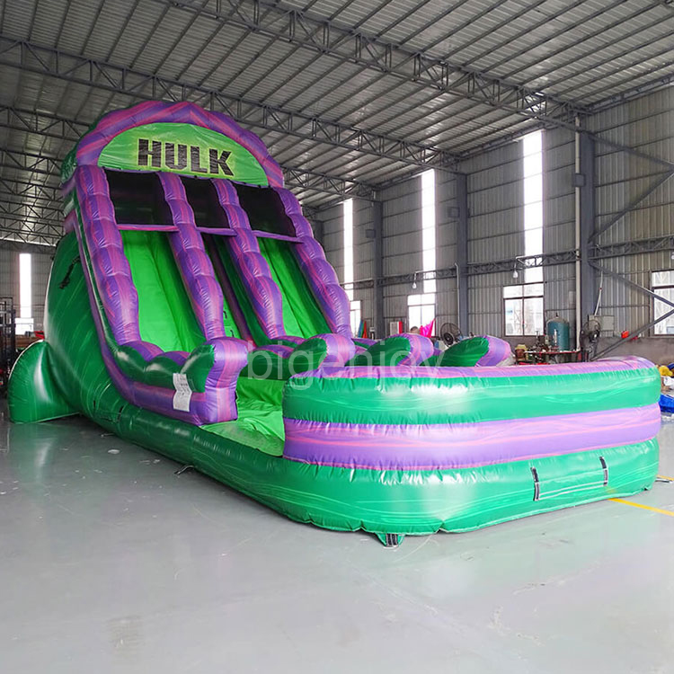 18ft Hulk Water Slide Inflatable Slide Water Castle Adult Inflatable Slide Hulk Water Slide