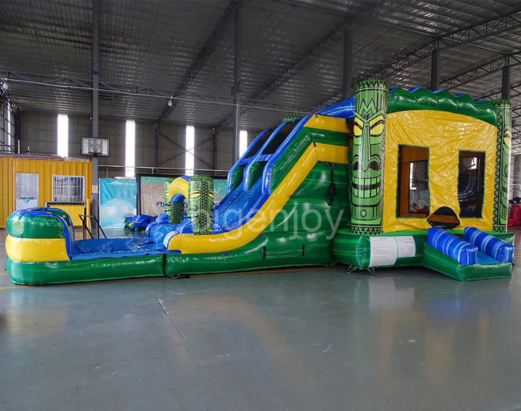 tiki Children Inflatable Castle Outdoor wholesale commercial bounce houses