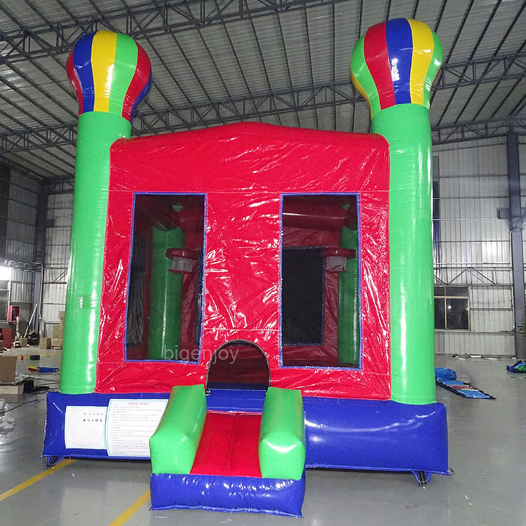 Blue Yellow Panel commercial bounce house for sale bounce house art panel bounce house