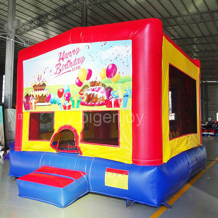 13ft Panel Commercial Bounce House Jumpy Bounce House Kiddie Inflatable Bouncy House
