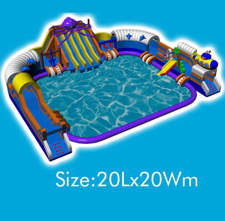 Amazing Adult Inflatable Amusement Park China Inflatable Water Park