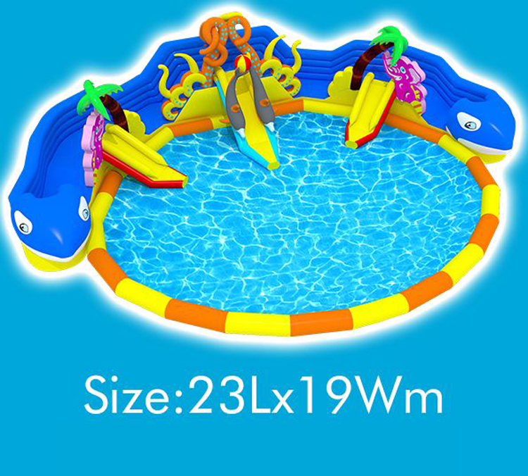 Child Playground Giant Portable Outdoor Swimming Pool Amusement Equipment Commercial Inflatable Water Park