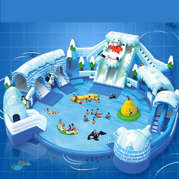 commercial inflatable water park inflatable water park games inflatable water slide park