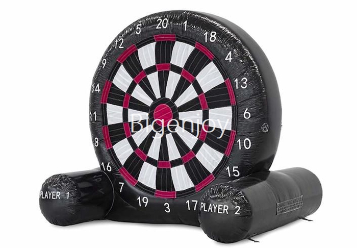 Small Inflatable Soccer Darts Board Inflatable Football Target Game
