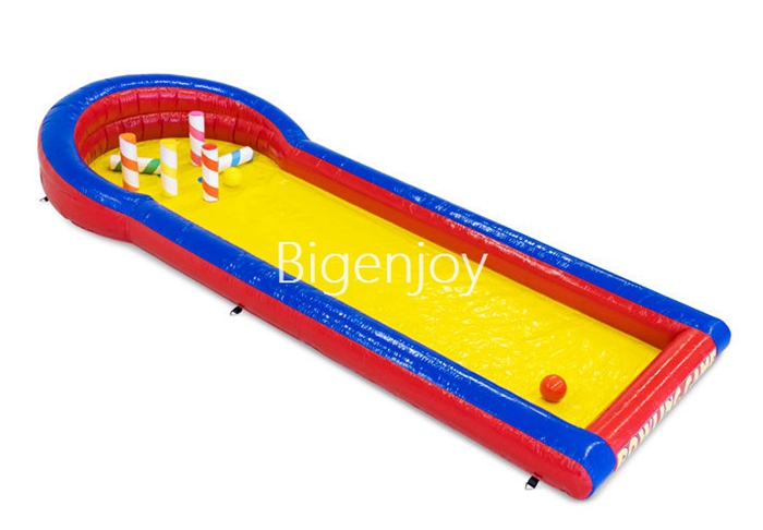 indoor outdoor inflatable adult game inflatable Bowling Game 