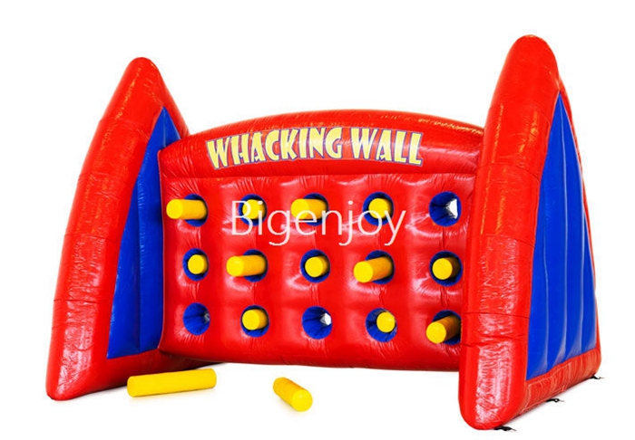 Wholesale Challenge Game For Kids And Adult Inflatable Whacking Wall 