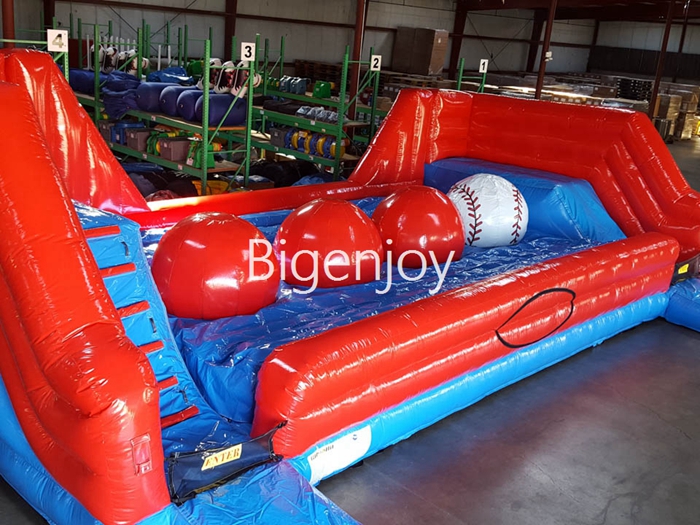 Wholesale Inflatable Wipeout X-treme Inflatable Ball Run