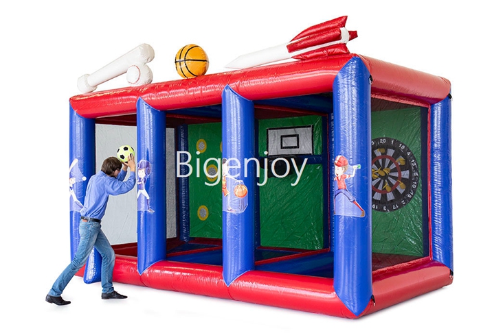 3 in 1 inflatable sport combo game inflatable Sport Game Center