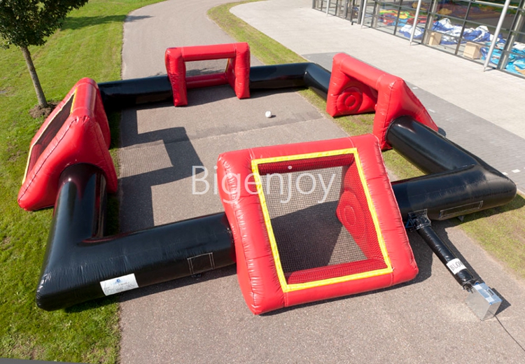 inflatable soccer area multi inflatable football field