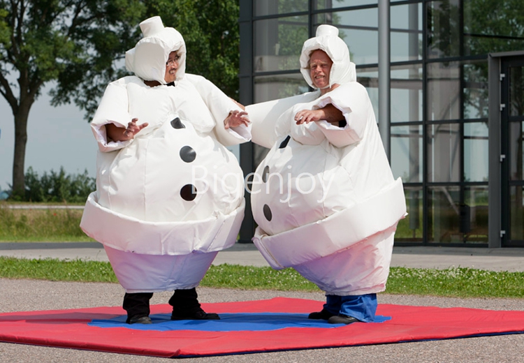 Snowman Inflatable Sumo Kids And Adults Inflatable Sumo Wrestling Suits Cheap Inflatable Sumo Suits