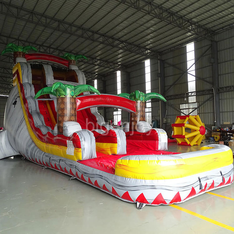 fire inflatable wet or dry slide bouncy inflatable slide adult size commerical inflatable slide