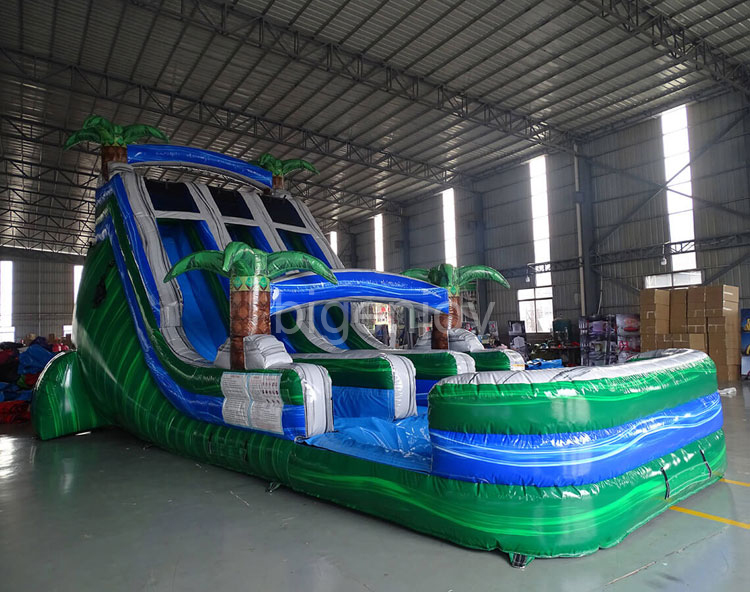 Palms Indoor Playground Inflatable Slide Inflatable Water Slide For Adults