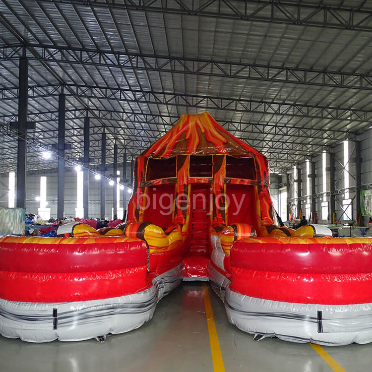 Volcano water slide for sale inflatable waterslide manufacturers