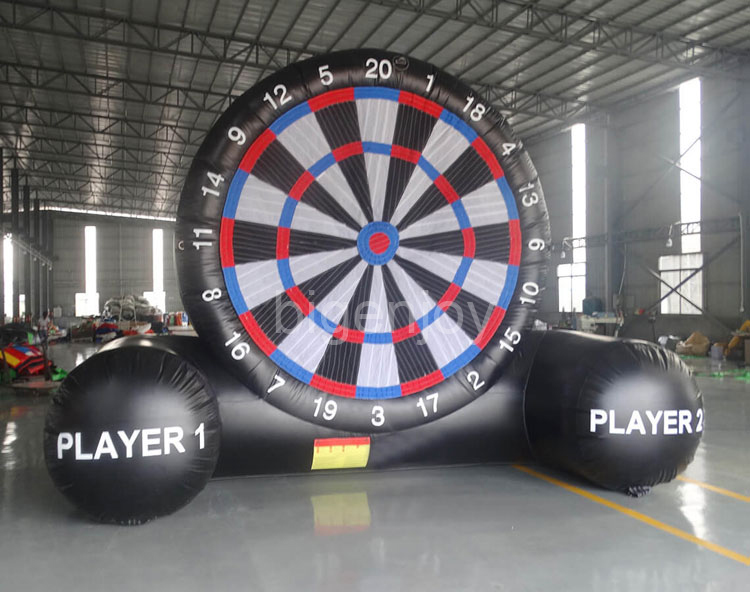 12ft football dart commercial Giant inflatable football dart board game