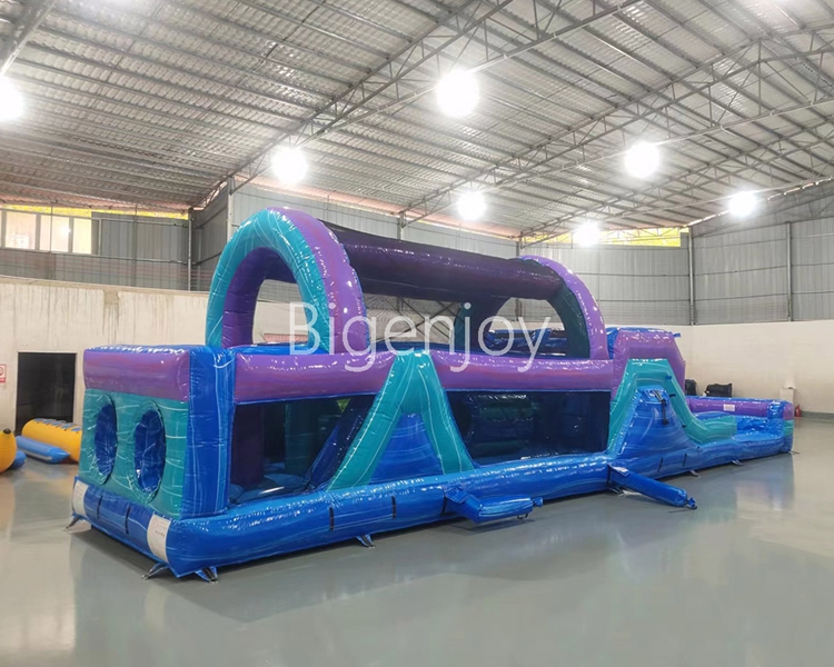 Custom Kids Inflatable Obstacle Course Games Bounce House For Sale