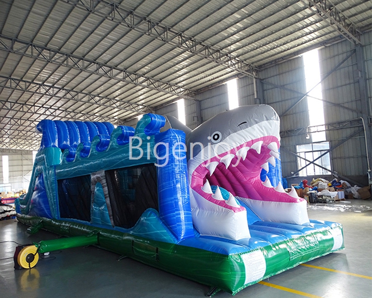 Baby Obstacle Course Shark Obstacle Course Inflatable