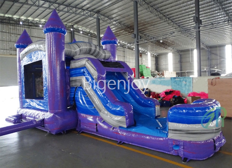 party jumping castle with water slide kids jumping castle inflatable