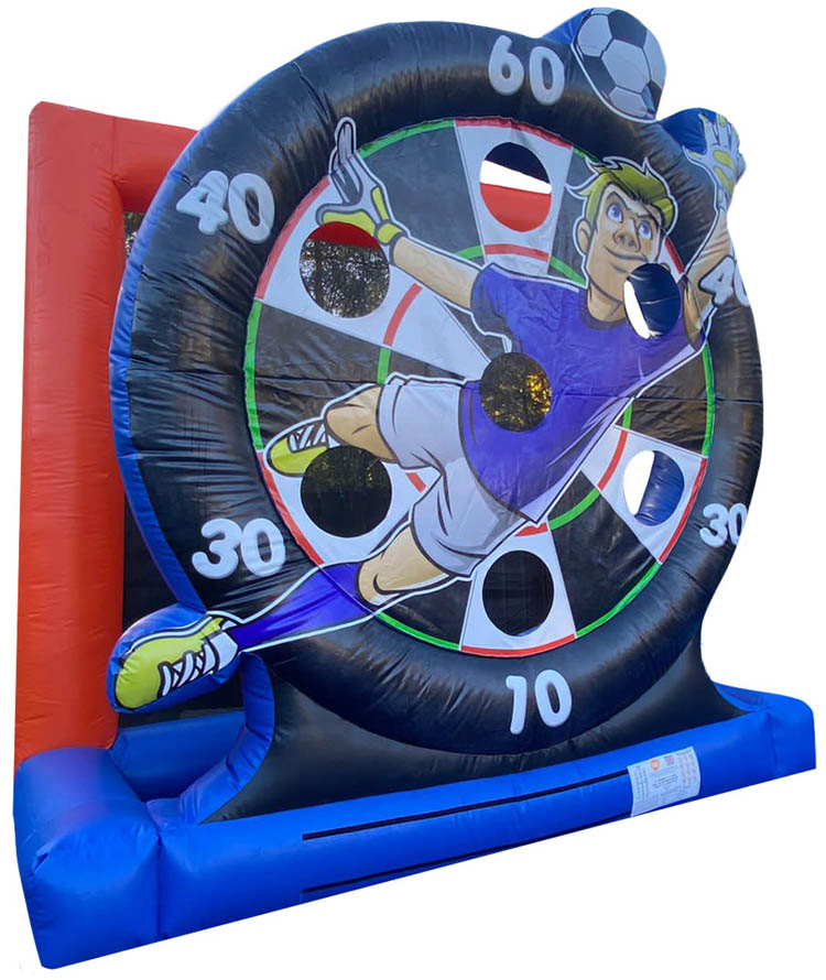 Inflatable Penalty Shootout game Inflatable Football Interactive Game Inflatable Shooting