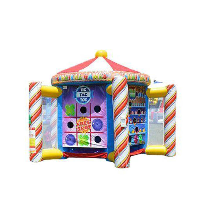 Inflatable Carnival Multi Game funfair games 3 in 1 inflatable games