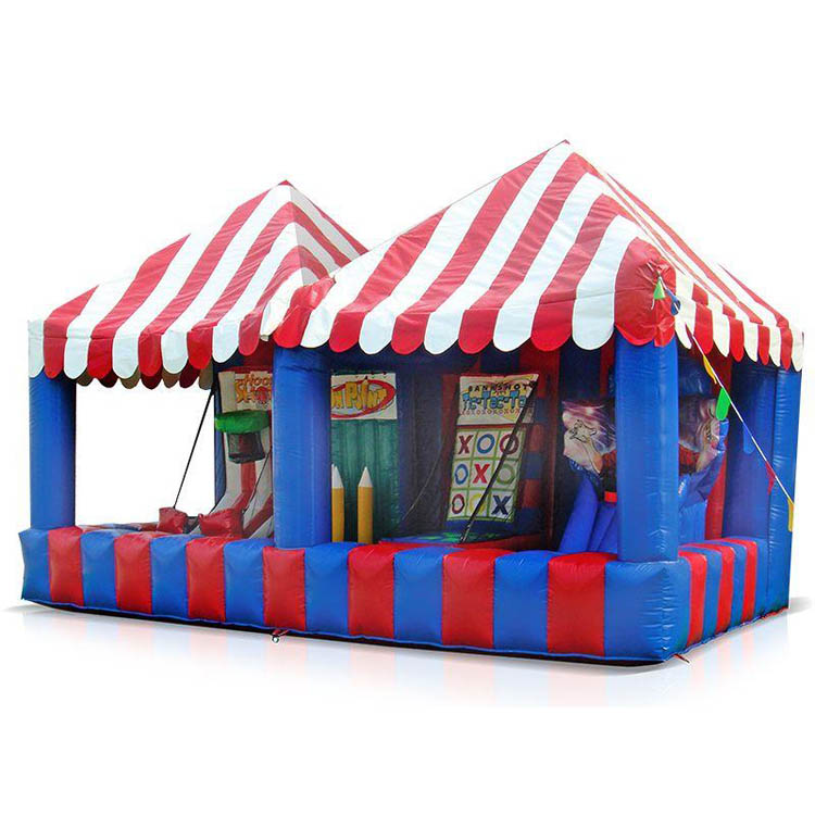inflatable Carnival Stand blow up carnival inflatable treat shop booth inflatable concession stand for sale