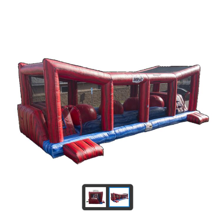 inflatable WipeOut Big Baller sport game inflatable wipe out for fun and carnival