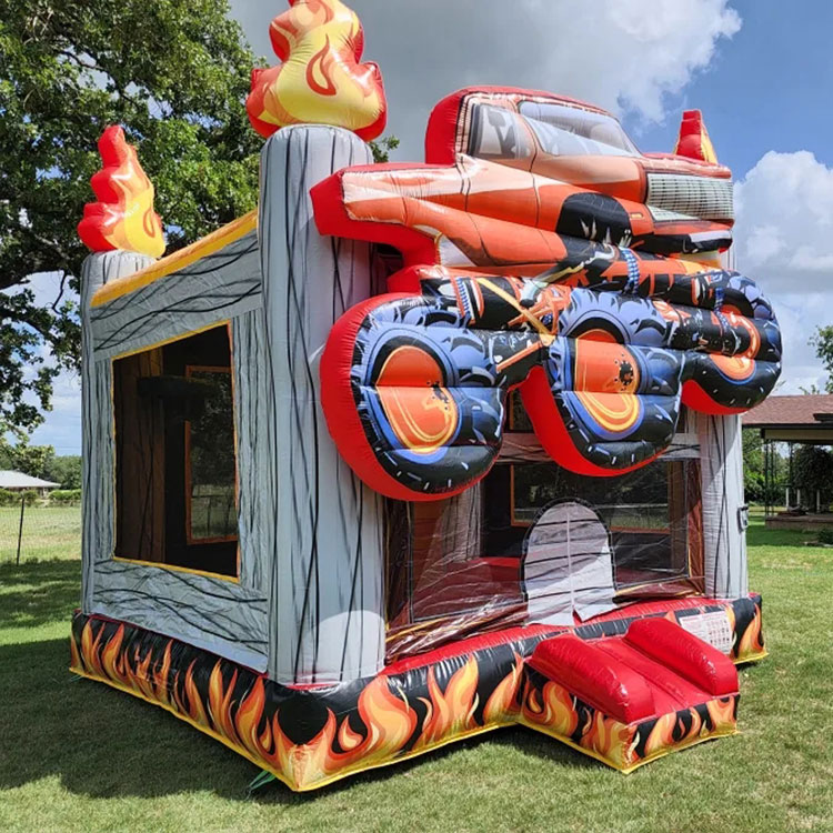 Monster Truck Bounce House monster truck inflatable bouncer