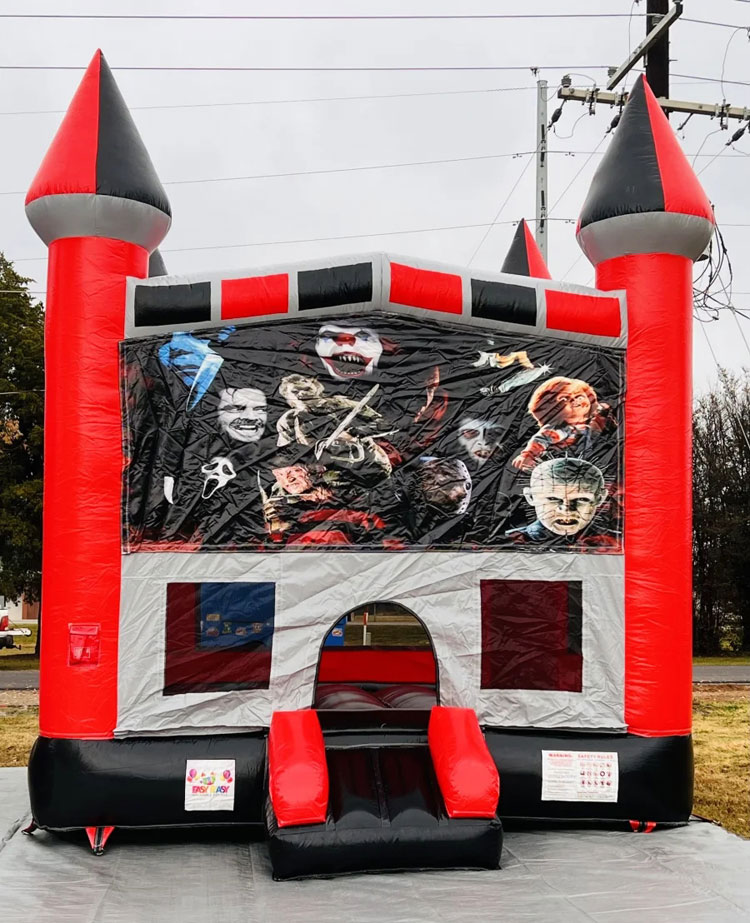 Bounce House Exporter Horrors Halloween Bounce House With Slides