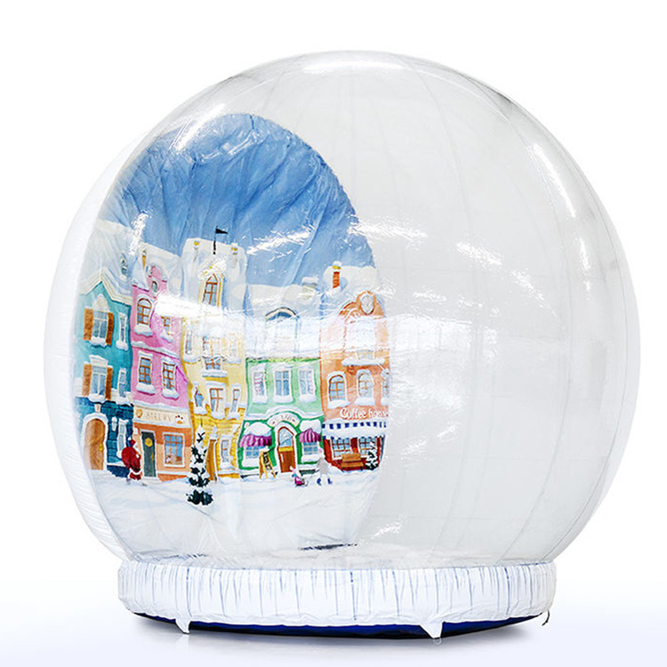 Inflatable Bubble Tent Christmas Wedding Human Size Snow Globe