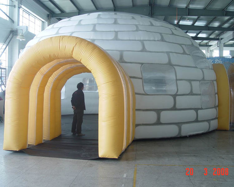 inflatable dome tent inflatable air Dome Tent With Two Tunnels